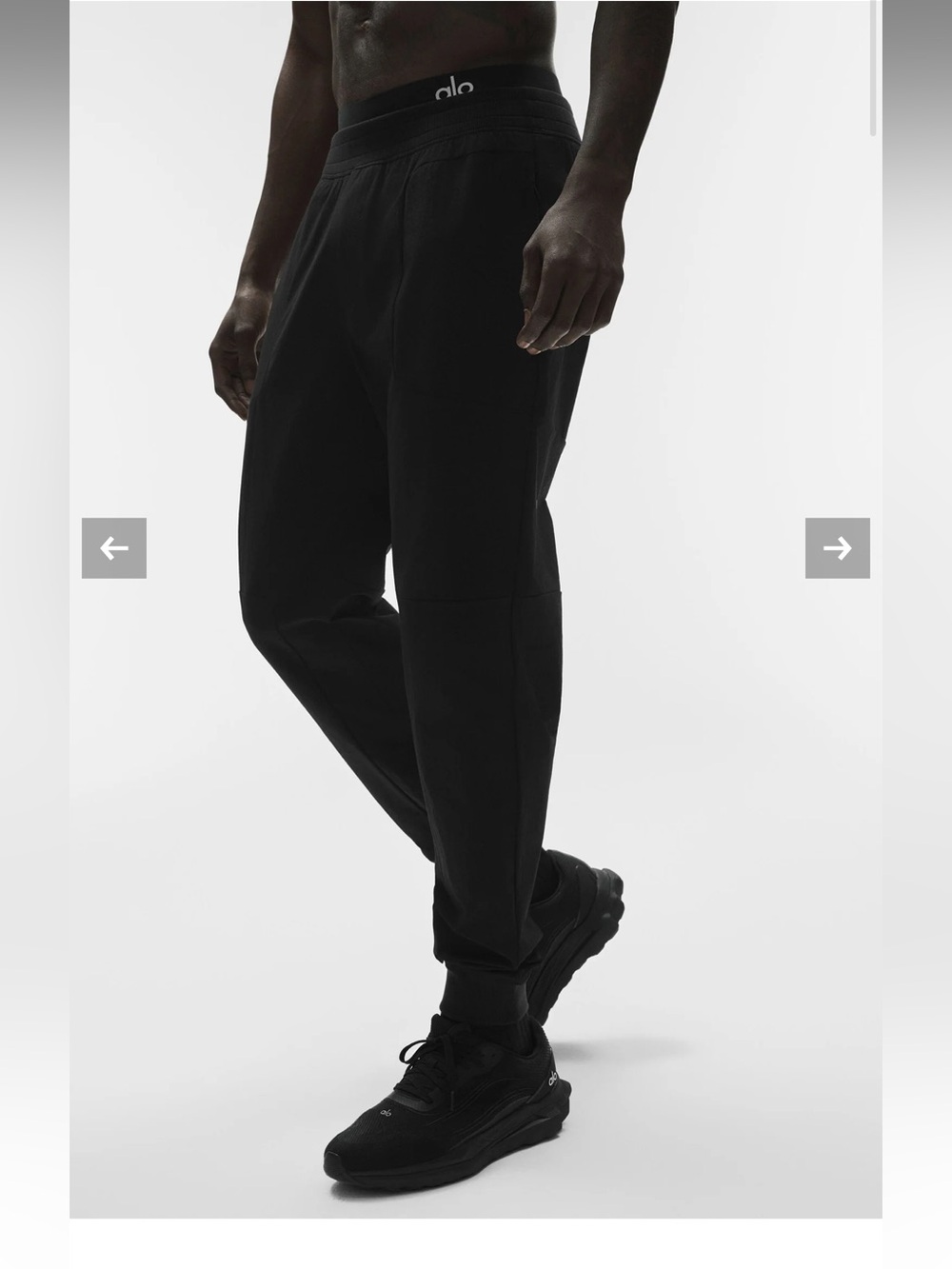 ALO Co Op Pant - Black (Long Length) Size M NWOT